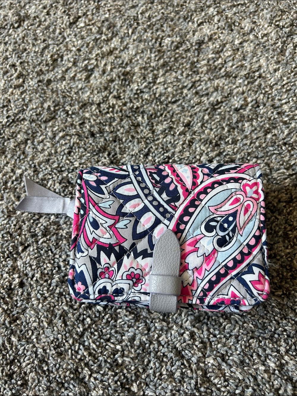 Vera Bradley Quilted Paisley Wallet